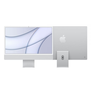 Купить Apple iMac (Retina 4.5K, 24" 2021, 2 TBT3 + 2 USB-C, M1) Silver