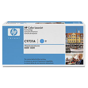 Cumpăra HP 645A (C9731A) Cyan Cartridge for HP LaserJet 5550, 5500, 12000 p.