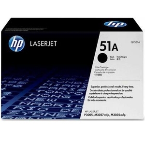 Cumpăra HP 51A (Q7551A) Black Cartridge for HP LaserJet P3005 Series, M3035, M3027, 6500 p.