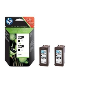 Cumpăra HP 339 (C9504EE) Black Cartridge 2-pack of C8767EE for Photosmart 8450; OfficeJet 7410.