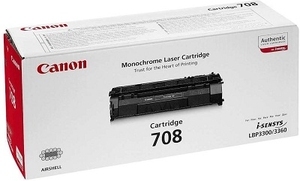 Cumpăra Laser Cartridge Canon 708 B (0266B002), black (2500 pages) for LBP-3300/3360, HP LJ 1160/ 1320 series