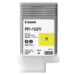 Купить Ink Cartridge Canon PFI-102 Y, yellow, 130ml for iPF500,510,600,605,610,650,655,700,710,720,750,755,760,765