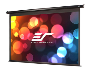 Cumpăra Elite Screens 100" (16:9) 222 x 125 cm, Electric Projection Screen, Spectrum Series with IR/Low Voltage 3-way wall box, Black