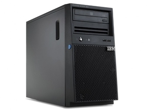 Купить IBM System x3100 M4, 1x Intel Xeon 4C E3-1220v2 69W 3.1GHz/1600MHz/8MB, 1x4GB, Open Bay Simple-Swap 3.5” SATA (for 4x 3.5" HDD), software ServeRAID C100 controller, RAID-0, 1, 10, DVD-ROM, 2x 1Gb Ethernet ports, fixed 1x 350W p/s, Tower