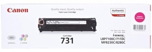 Cumpăra Laser Cartridge Canon 731 Bk (6272B002), black (1400 pages) for LBP7100C/ 7110C, MF-8230/8280 & HP LaserJet Pro 200 Color