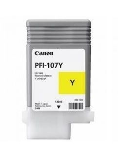 Cumpăra Ink Cartridge Canon PFI-107 Y, 130ml for iPF670,680,685,770,780,785