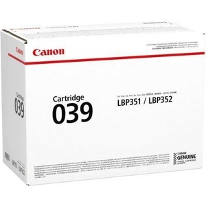 Cumpăra Laser Cartridge Canon 039 (HP CExxxA), black (11 000 pages) for LBP351X,352X