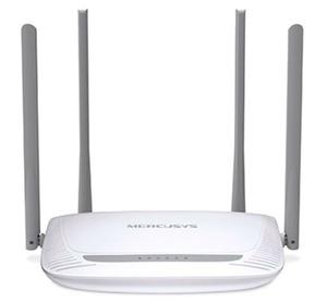 Cumpăra MERCUSYS MW325R  N300 Wireless Router, 300Mbps on 2.4GHz, 802.11n/b/g, 1 WAN + 3 LAN, 4 fixed antennas (provide up to 500m2 of wireless coverage)
