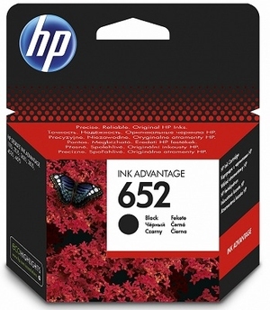 Cumpăra HP 652 (F6V25AE) Black Original Ink Cartridge for HP DeskJet Ink Advantage 4675, 1115, 2135, 3635, 3835, 4535, 5075, 5275) 360 p.