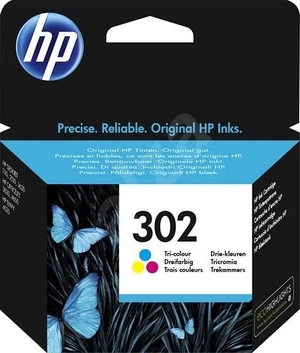 Cumpăra HP 302 (F6U65AE) Tri-color Original Ink Cartridge for HP DeskJet 1110 Printer,HP OfficeJet 3830/3636/5230,HP DeskJet 2130/3636,HP ENVY 4523/4527/4520