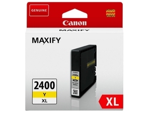 Cumpăra Ink Cartridge Canon PGI-2400XL Y (9276B001) yellow, for MAXIFY iB4040,4140 & MB5040,5340,5140,5440, 1500p.