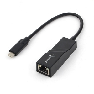 Cumpăra Gembird A-CM-LAN-01, USB C-type Gigabit LAN adapter, USB C-type to RJ-45 LAN connector