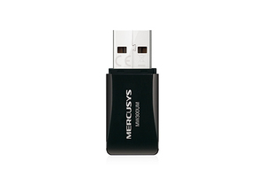 Купить MERCUSYS MW300UM  N300 Wireless USB Adapter, 300Mbps on 2.4Ghz, 802.11n/b/g