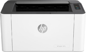 Купить Printer HP Laser 107a, White,  A4, 1200 dpi, up to 20 ppm, 64MB, Up to 10k pages/month, USB 2.0, PCLmS, URF, PWG, W1106A Cartridge (~1000 pages) Starter ~500pages