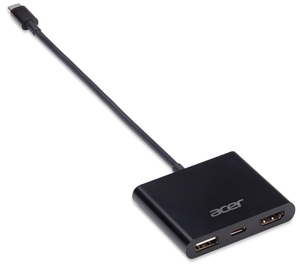 Cumpăra ACER 3 IN 1 USB-C GEN1 TO PD, HDMI, USB(A) DONGLE, BLACK (BULK PACK)