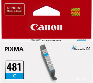 Купить Ink Cartridge Canon CLI-481 C EMB for Canon PIXMA TS6140, PIXMA TS8140, PIXMA TS9140, PIXMA TR7540, PIXMA TR8540