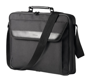 Купить Trust NB bag 16" -  Atlanta Carry, padded interior to protect your notebook, extra compartments, dual zippers, Black