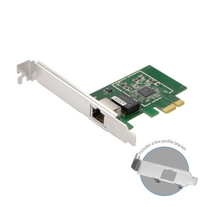 Купить EDIMAX EN-9225TX-E, 2.5 Gigabit Ethernet PCI Express Server, PCI Express Gen 2 x 1, High speed 2.5Gbps transmission over CAT 5e or Better cables, Low-profile bracket, Backward compatible with 2.5Gbps/1Gbps/100Mbps