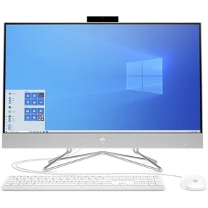 Cumpăra All-in-One PC - 27" HP AiO 27-cb0026ur 27" FHD IPS Non-Touch, AMD Ryzen 3 5300U, 8GB (2x4Gb) DDR4, 256GB M.2 PCIe NVMe SSD, AMD Integrated Graphics, CR, HD Cam, WiFi ac 1x1 + BT5, HDMI, LAN, Wired USB Keyboard and Mouse, Windows 11 SL, White.